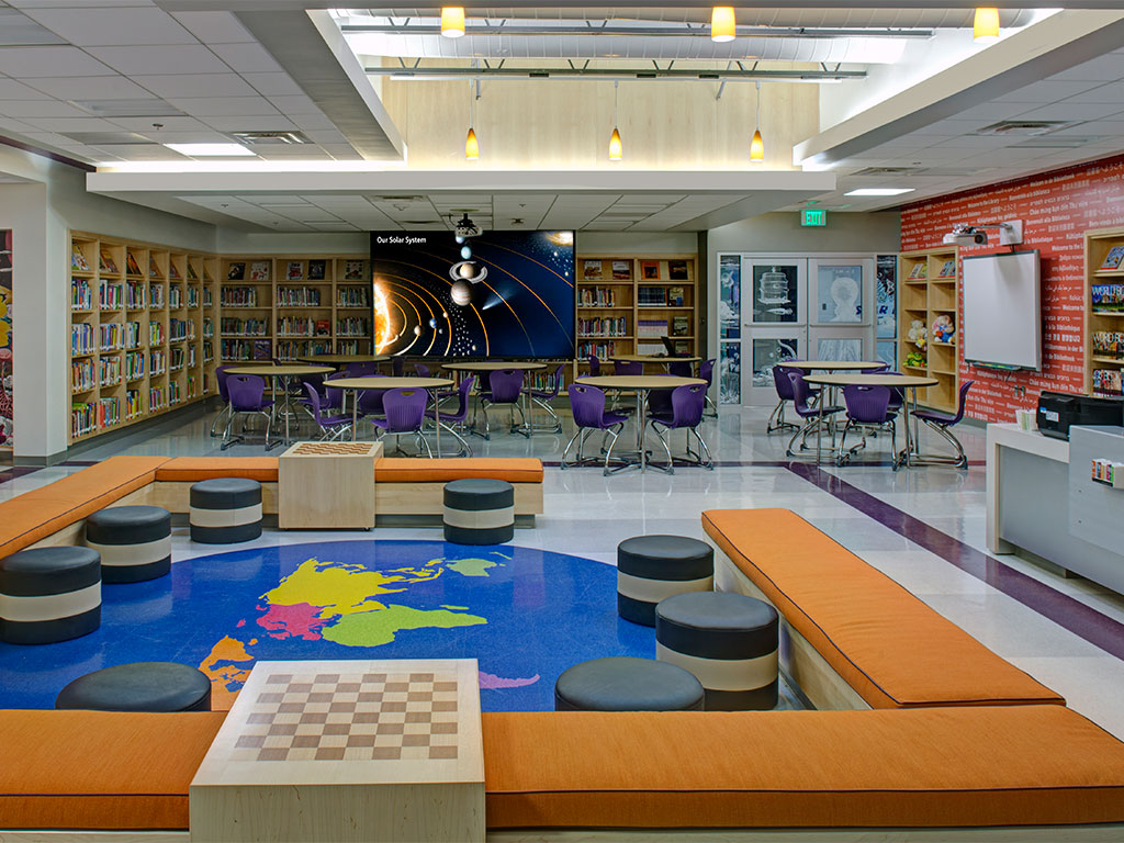 Morrell Park Elementary/Middle School Baltimore Library Project